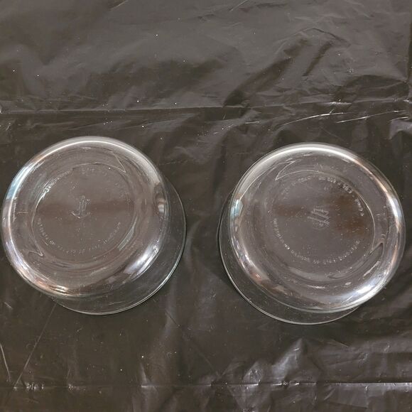 Anchor Hocking 4 Cup/1 Qt Clear Glass Prep Bowl microwave safe No Lid - Picture 4 of 9